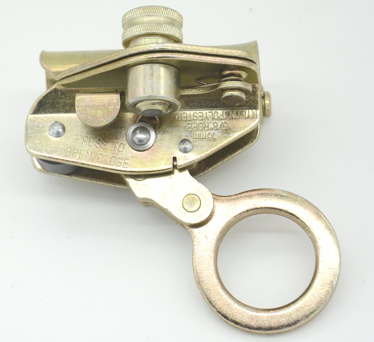 Lanyarco next to tape measure showing dimensions and weight for quick gear selection and compatibility
