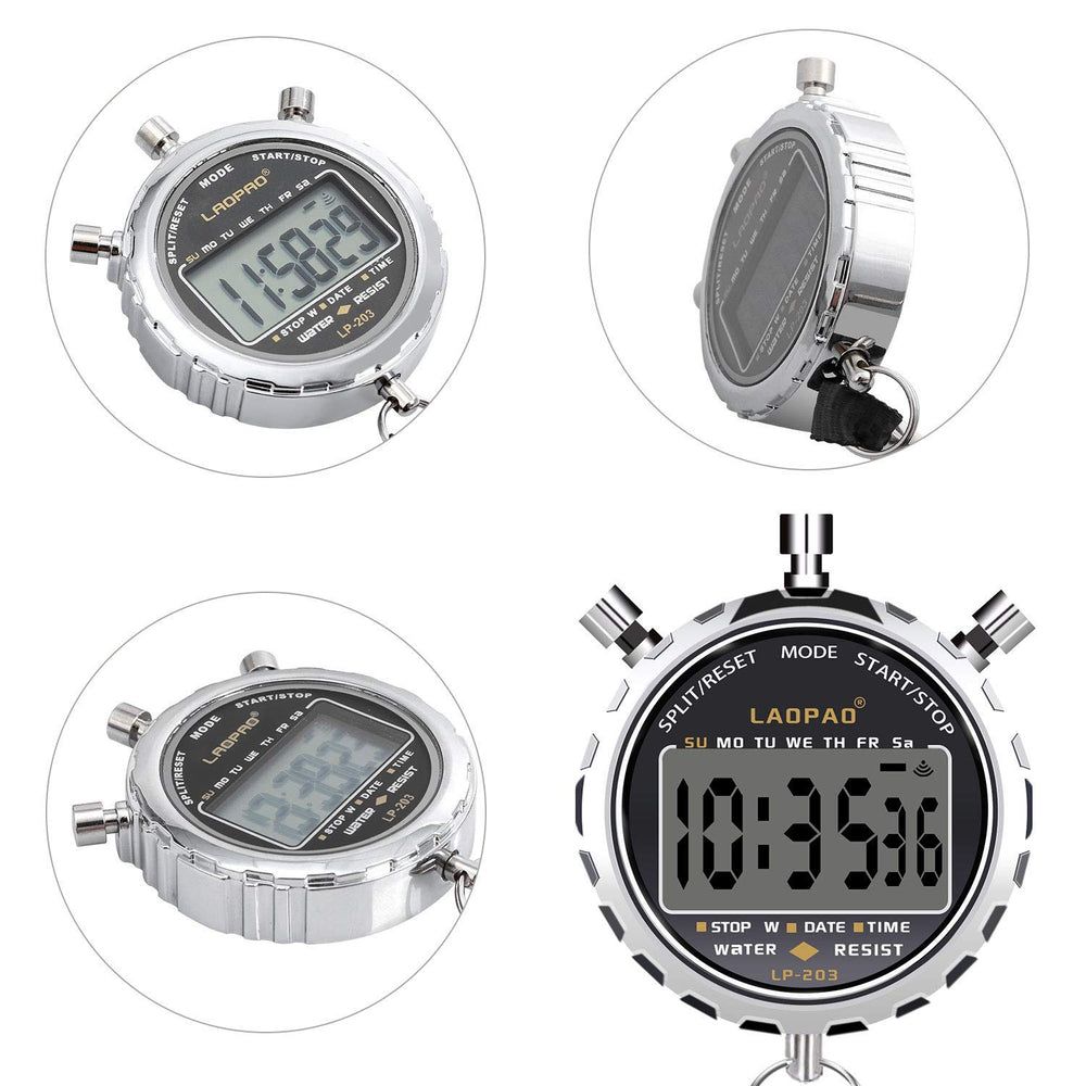 LAOPAO stainless steel case side profile showing durability benefit long life