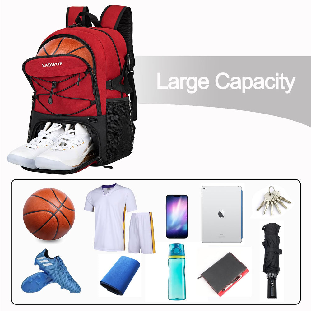 LARIPOP ventilated shoe pocket open keeping shoes separate and fresh