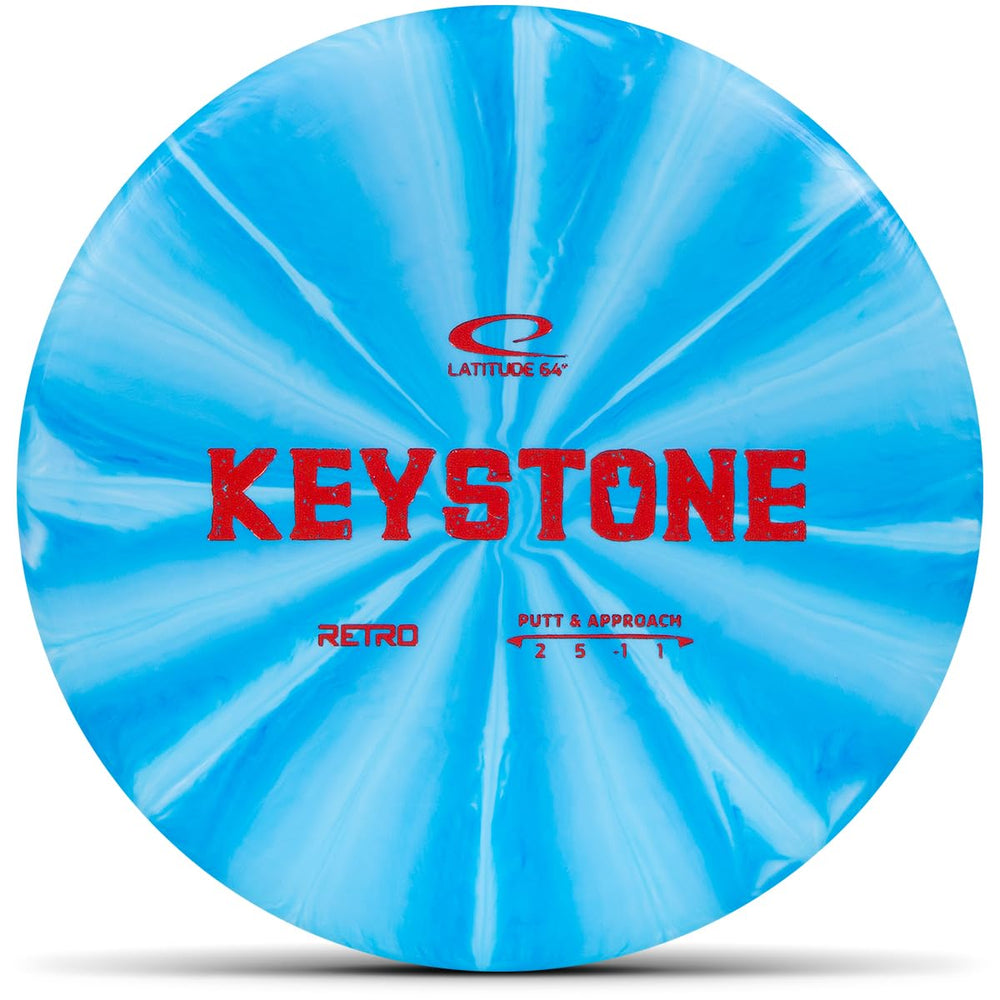 D·D DYNAMIC DISCS close-up of Retro Burst plastic texture for better grip
