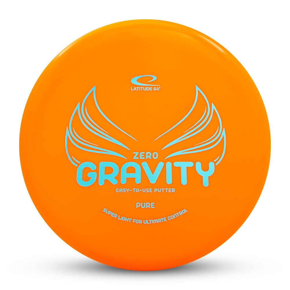 Latitude 64° zero gravity scale comparison showing lighter discs for easier distance