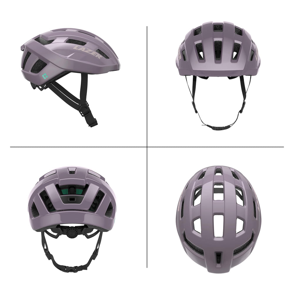 LAZER Tempo KINETICORE side vents highlighting ventilation and airflow