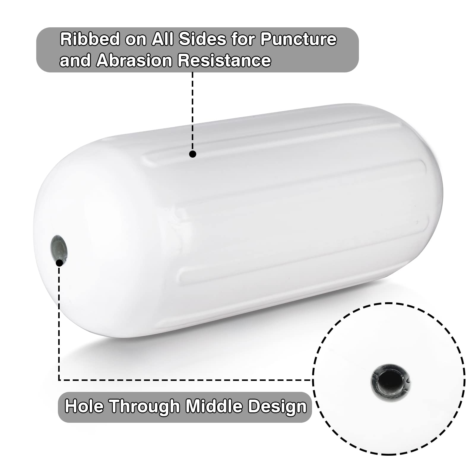 Leader Accessories inflated side profile showing stable shape for reliable cushioning