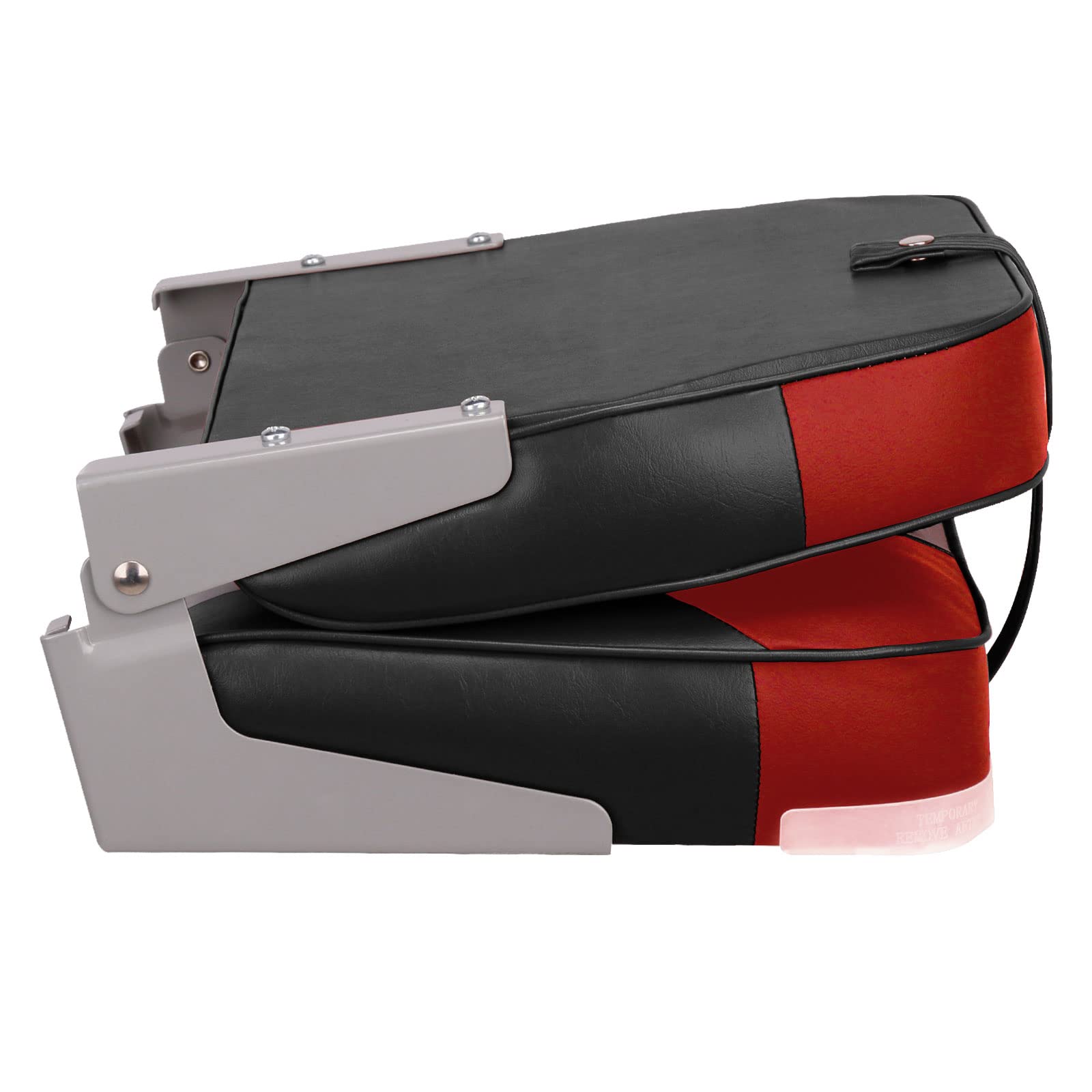 Leader Accessories seat installed in a fishing boat showing comfort and practical on-deck use