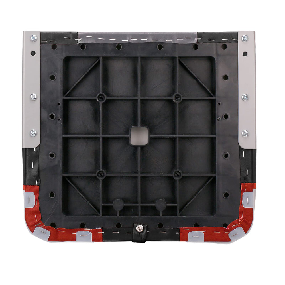 Leader Accessories seat next to ruler for size comparison aiding installation planning