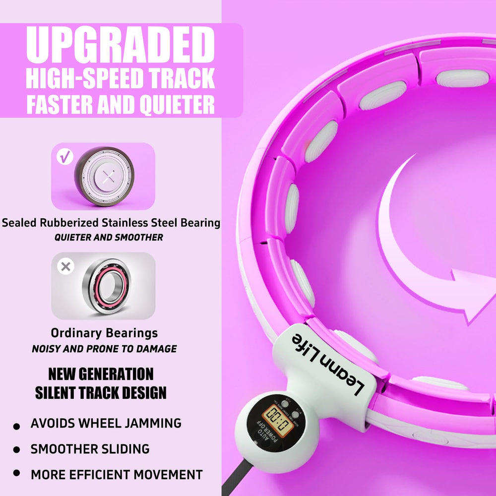 Leann L!fe U5 gravity ball closeup highlighting soft rubber impact protection