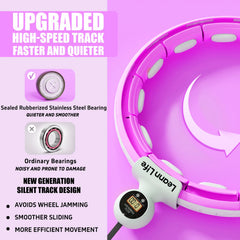 Leann L!fe U5 gravity ball closeup highlighting soft rubber impact protection