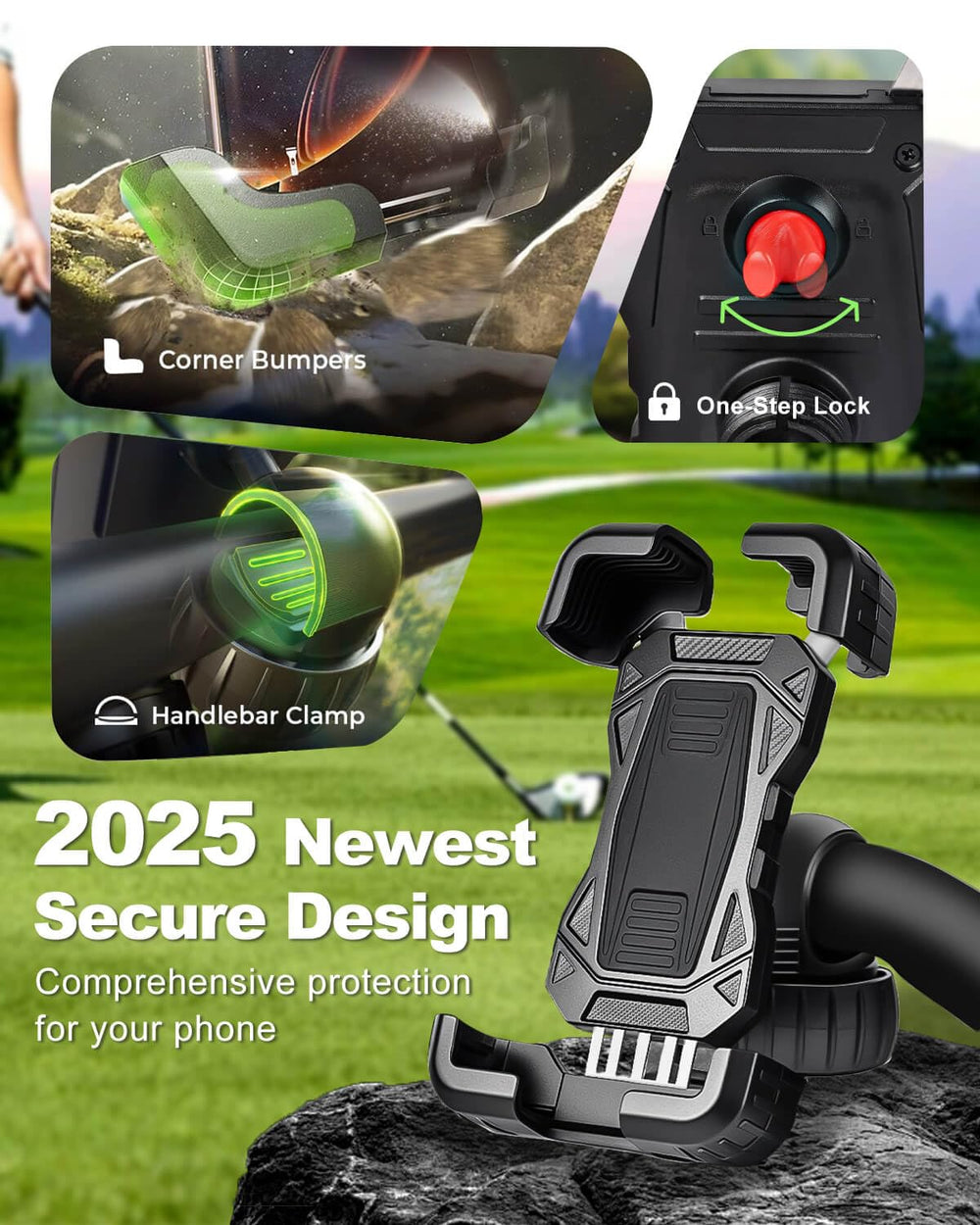 LEAPGOMAX ball-and-socket joint demonstrating 360-degree adjustment capability