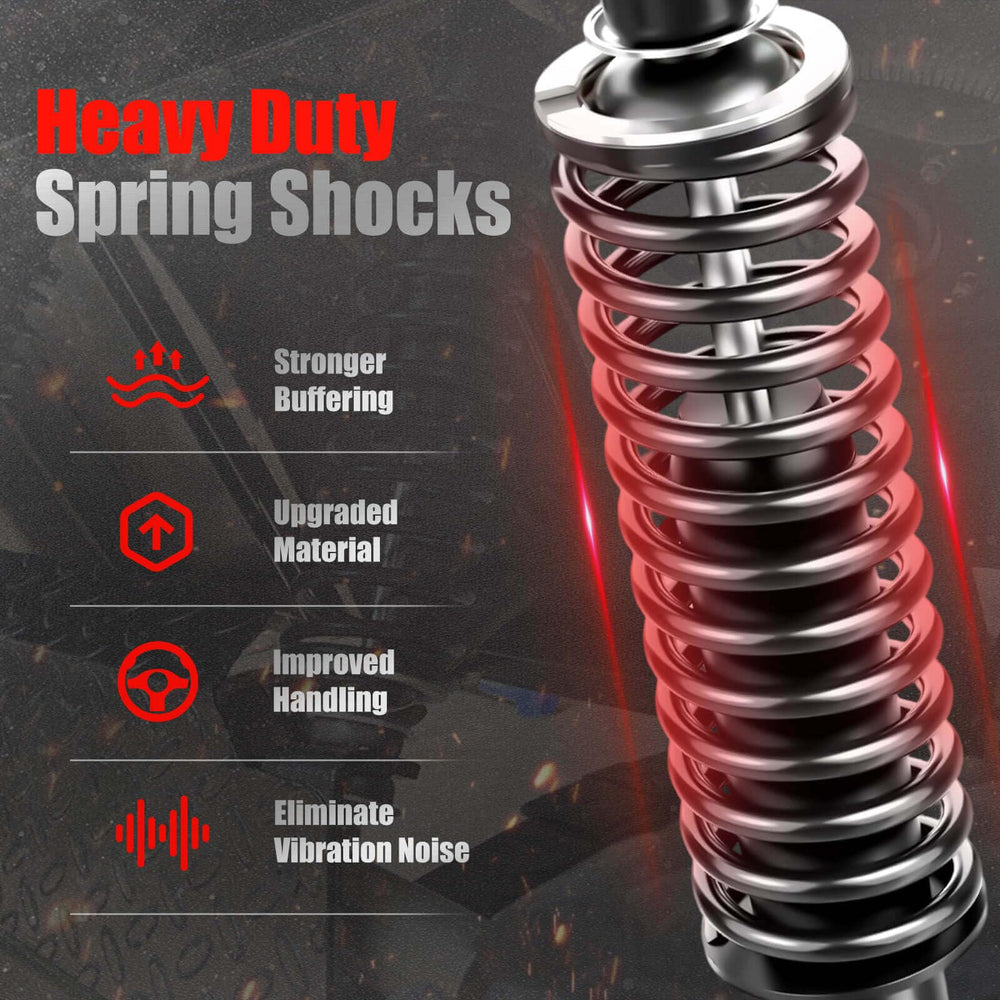 LEAPGOMAX coil close-up displaying solid spring steel for improved control