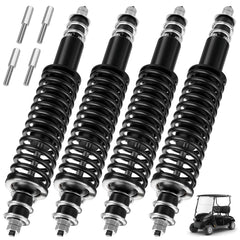 LEAPGOMAX front shocks packaged showing ready-to-install durability benefit