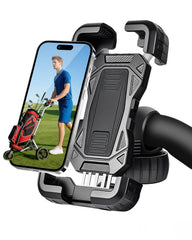 LEAPGOMAX front view of mount showing clamp and cradle for quick installation
