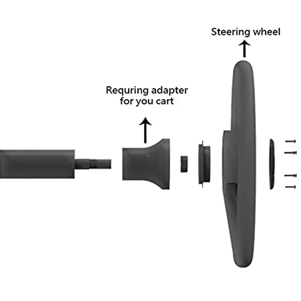 LEAPGOMAX installed on golf cart dashboard for sporty upgrade