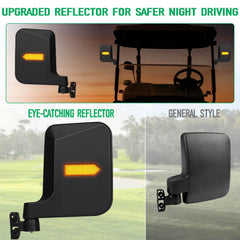 LEAPGOMAX rear-view wide-angle lens displaying 180-degree field of view benefit