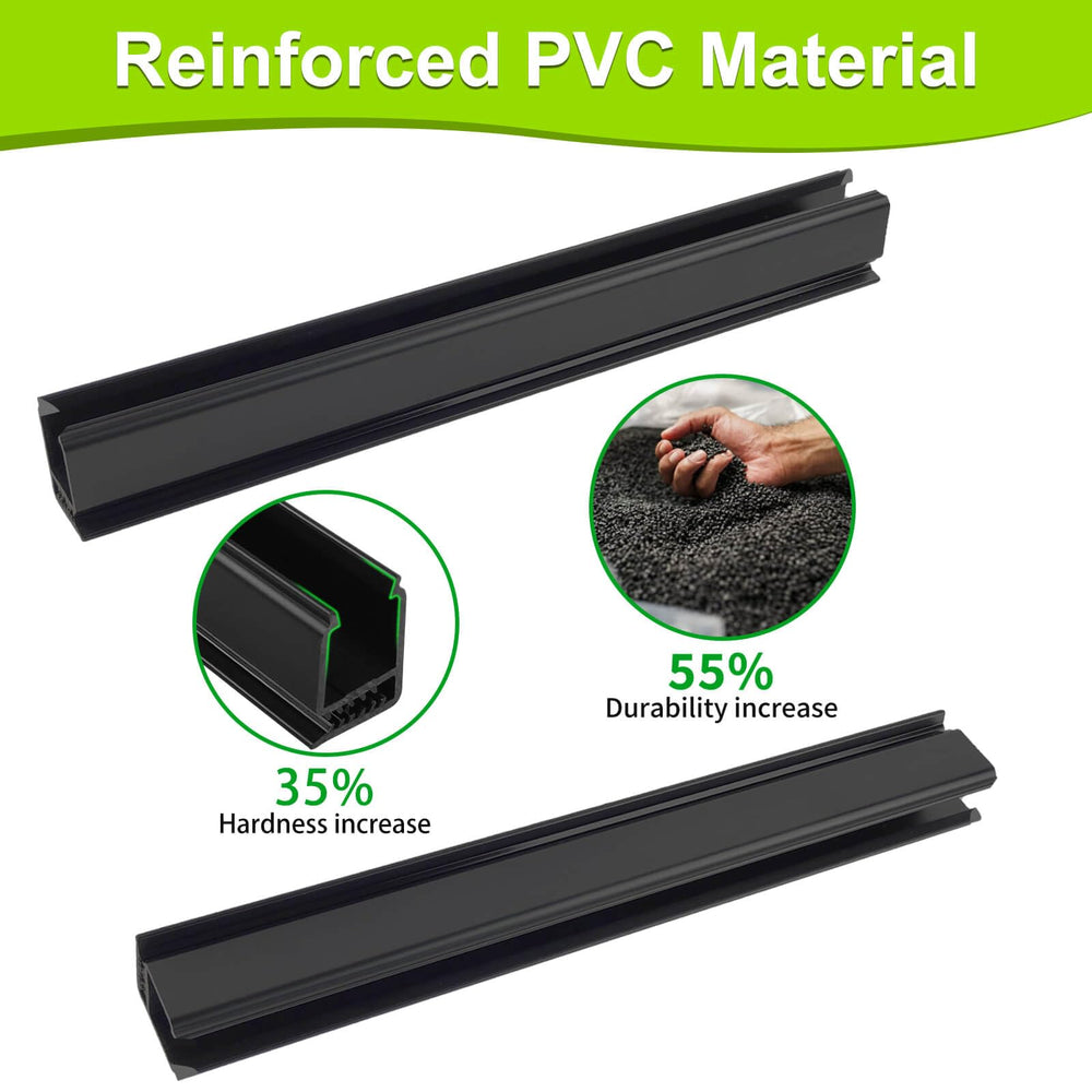 LEAPGOMAX rubber sleeve detail protecting frame and reducing vibration benefit