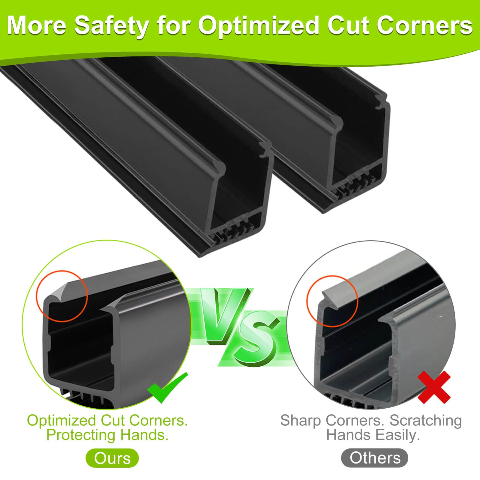 LEAPGOMAX clip beside ruler showing size comparison and exact 0.75-inch fit benefit