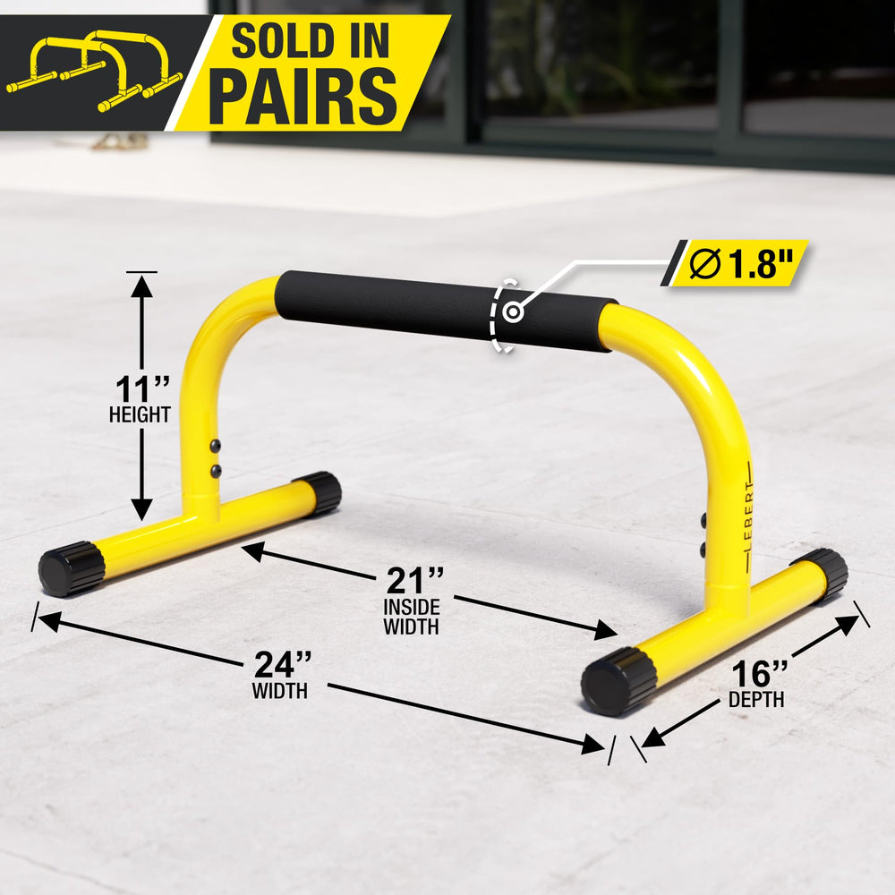 Lebert Fitness side profile displaying sturdy welded joints and compact footprint