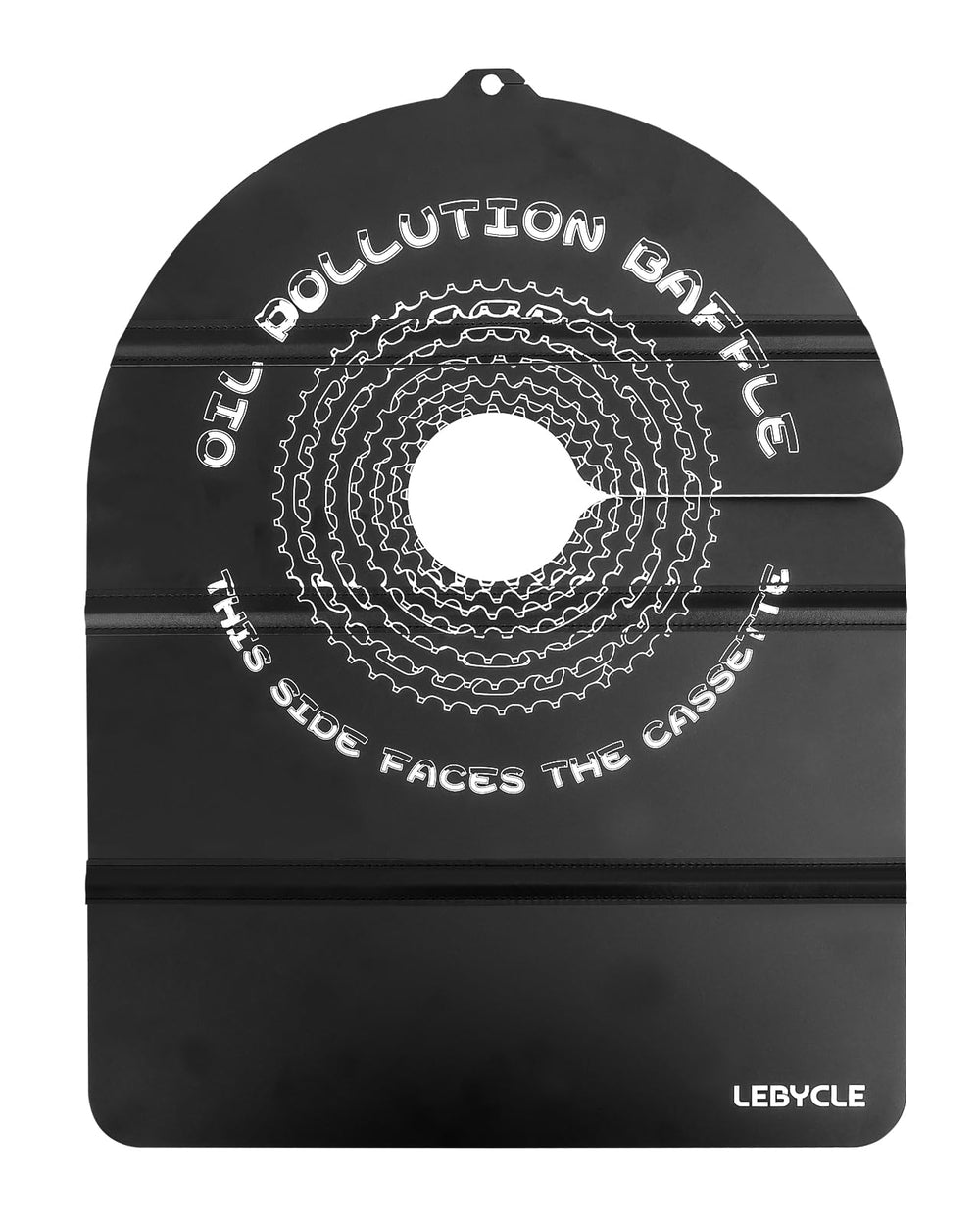 LEBYCLE front view showing full rotor coverage and protection