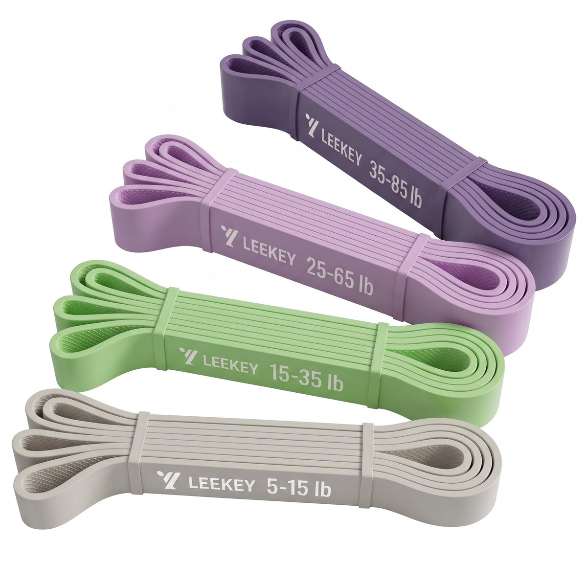 LEEKEY front packaging showing full band set and carry bag for easy portability