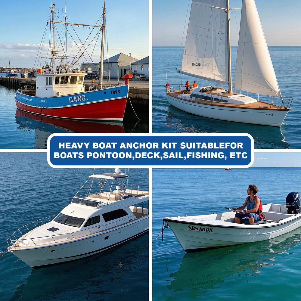 Leero anchored pontoon lifestyle scene showing practical use and stability