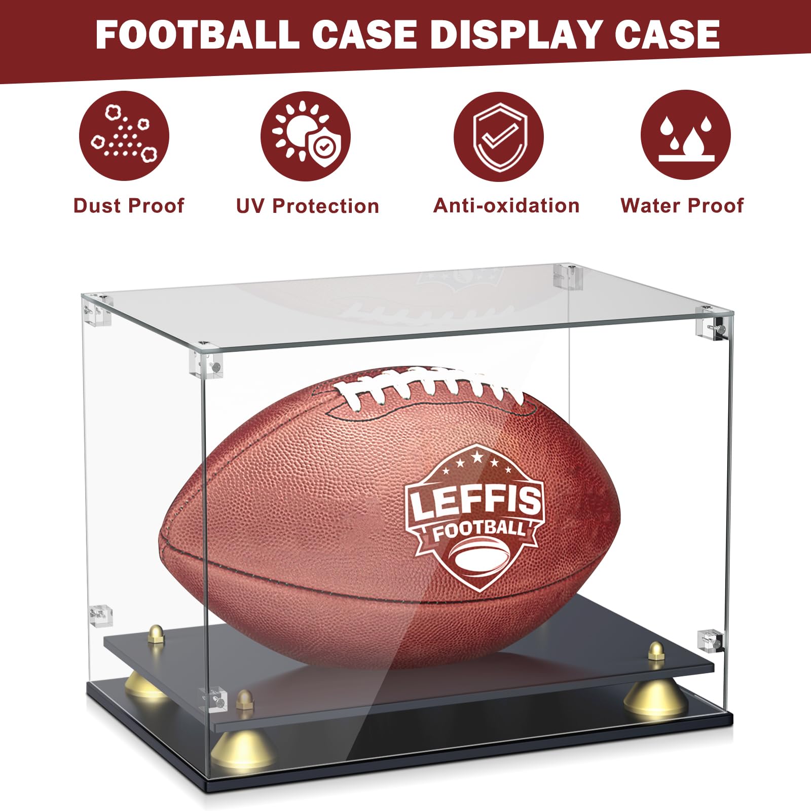 Leffis double-layer black base detail providing stability and contrast