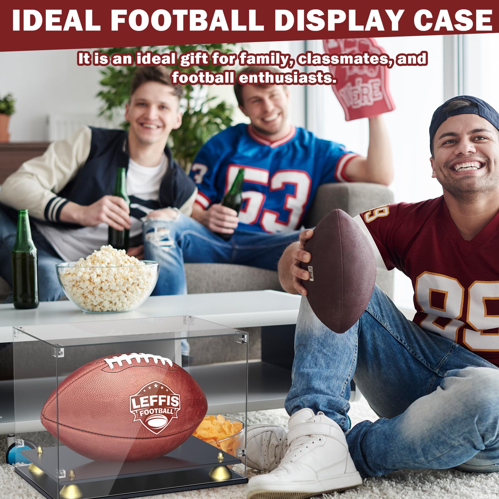 Leffis on office shelf highlighting presentation and protective display
