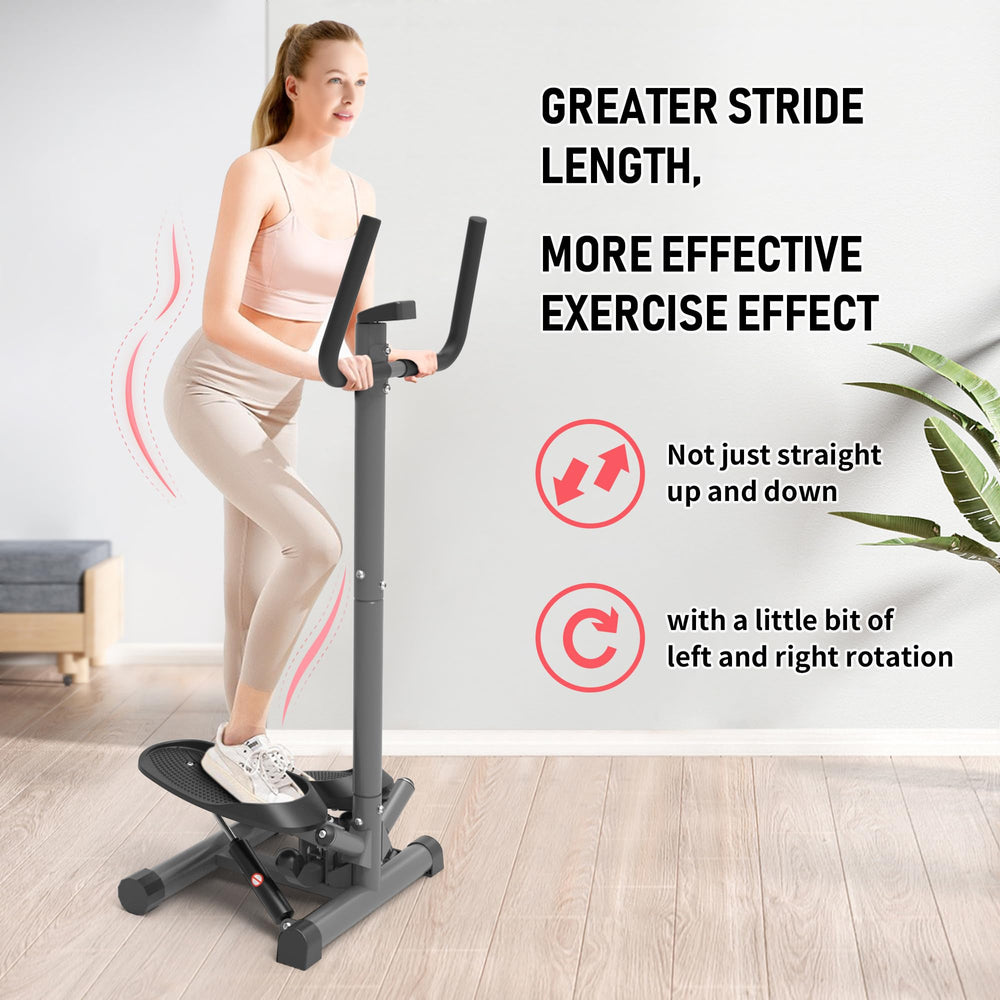 leikefitness removable resistance bands attached for added upper-body benefit