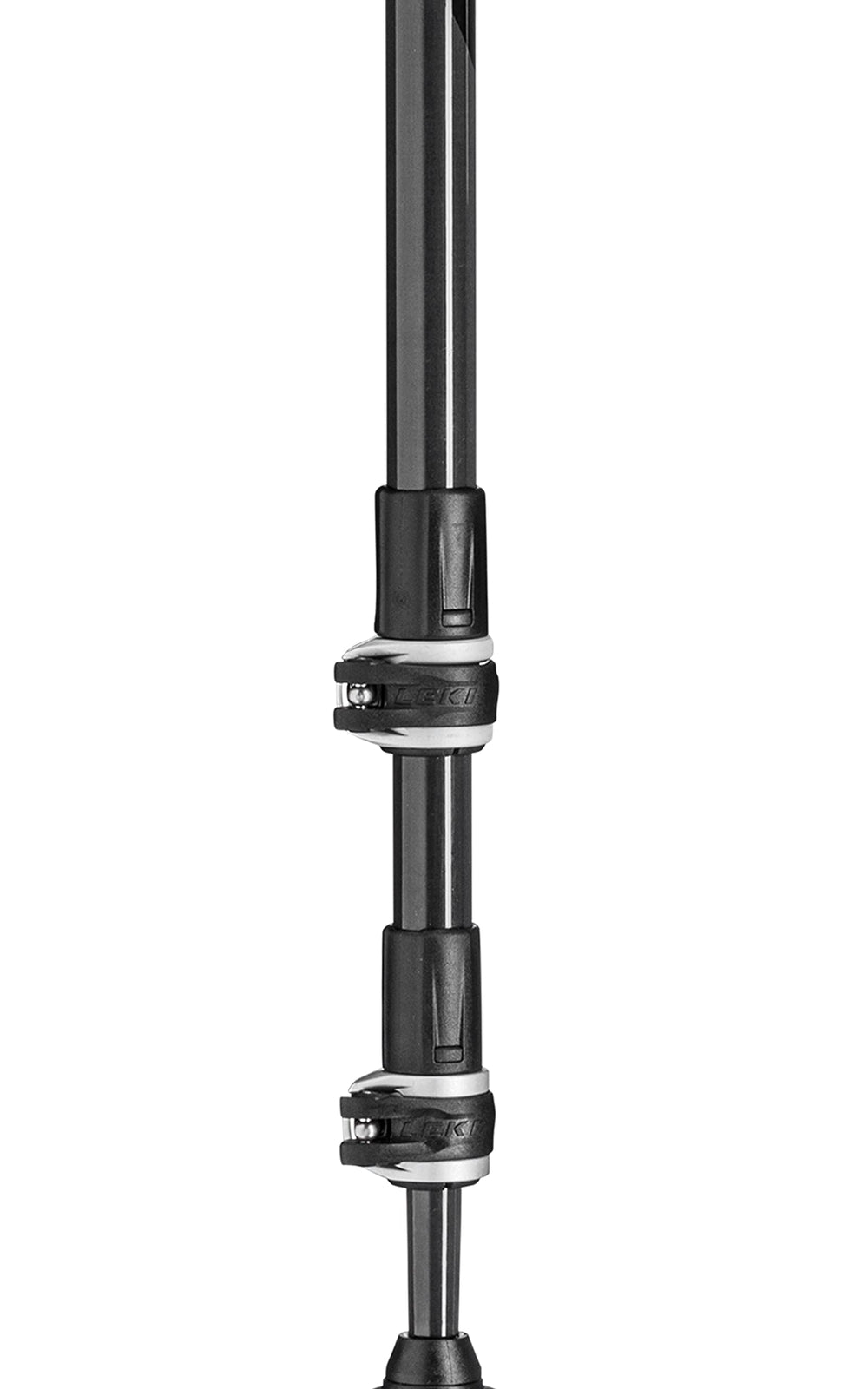 LEKI Legend tip and Nordic basket showing traction and terrain versatility