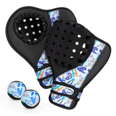 LEMEWEL front view of gloves and floating balls showing complete set benefits