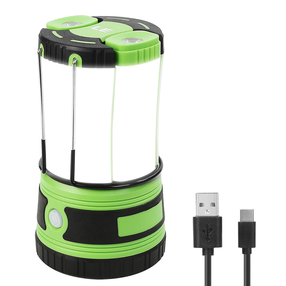 Lepro front packaging showing lantern and two flashlights, highlights versatility