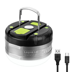 Lepro front view showing compact lantern and controls for reliable illumination