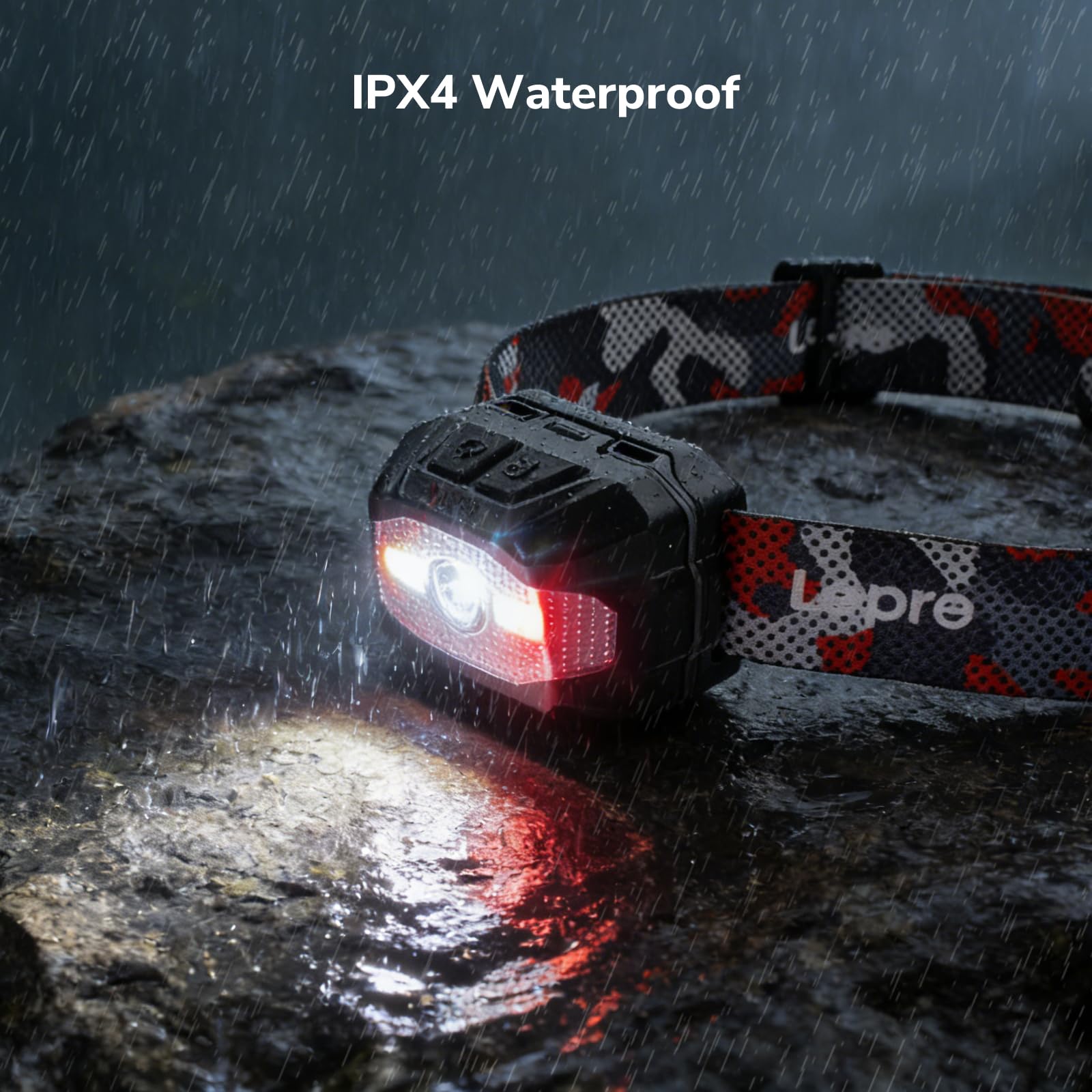 Lepro open AAA battery tray showing easy backup power replacement