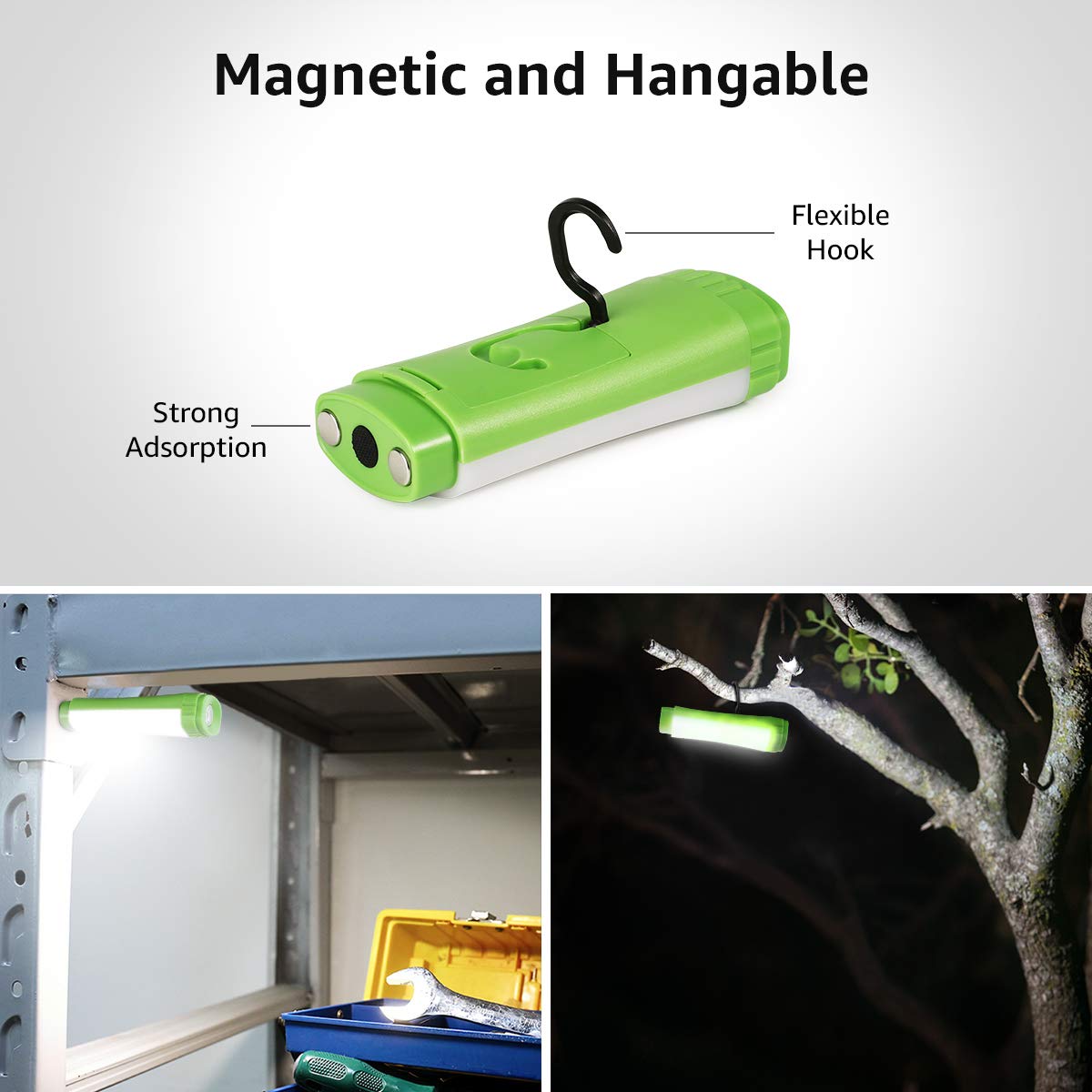 Lepro side profile with handle, shows easy carrying and hanging convenience