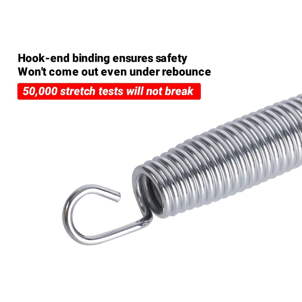 leskep closeup of tightly coiled stainless spring highlighting corrosion resistance