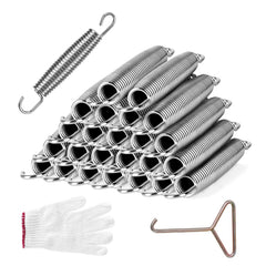 leskep front kit packaging showing 24 springs and accessories for quick replacement