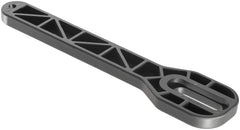 Close-up of Leupold wrench jaws fitting ring edges to prevent marring — Leupold precision