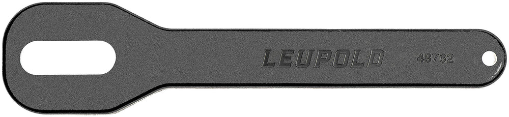 Leupold ring wrench being used to tighten a scope ring on a rifle — Leupold safe-install