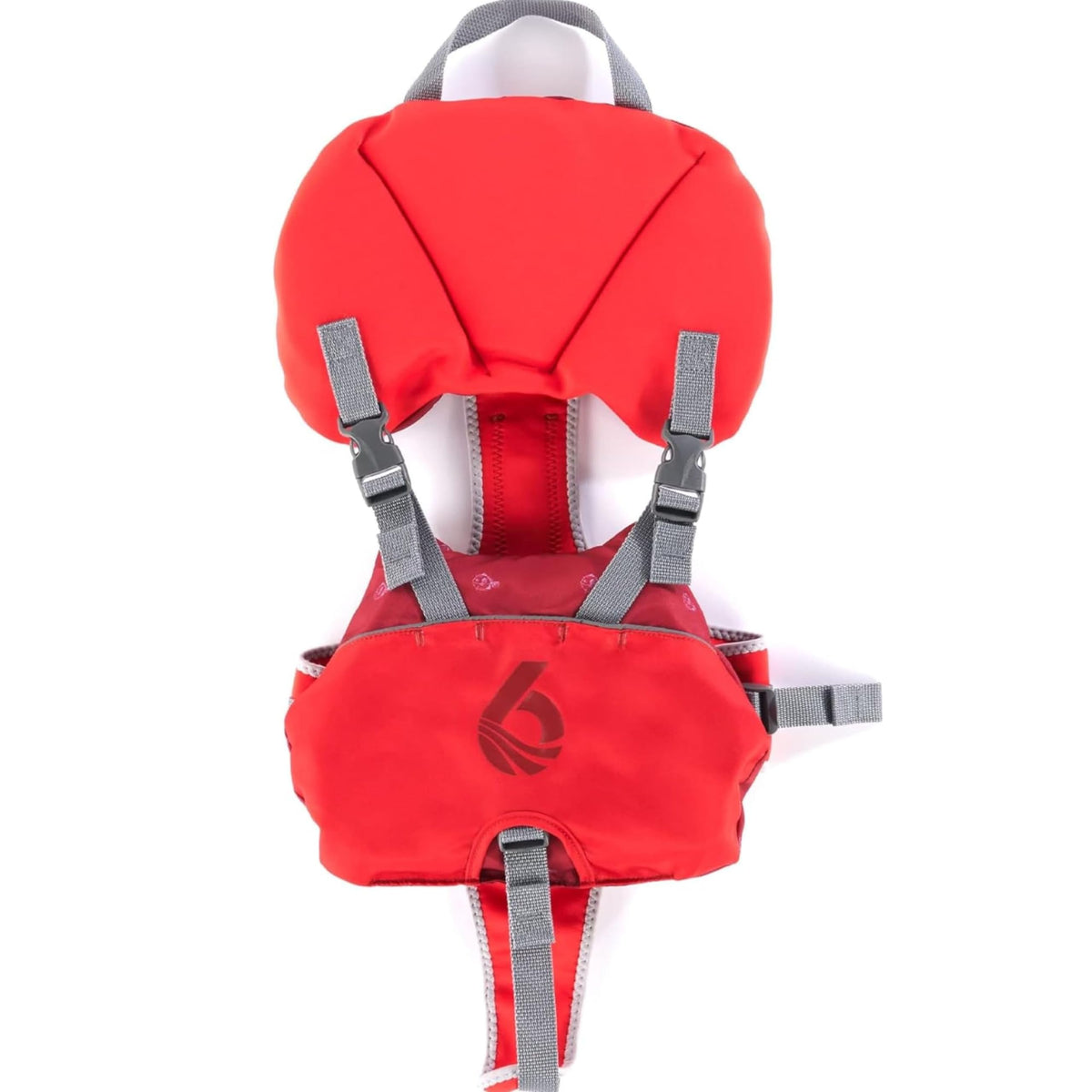 Level Six puffer front view showing snug fit and easy adjustment