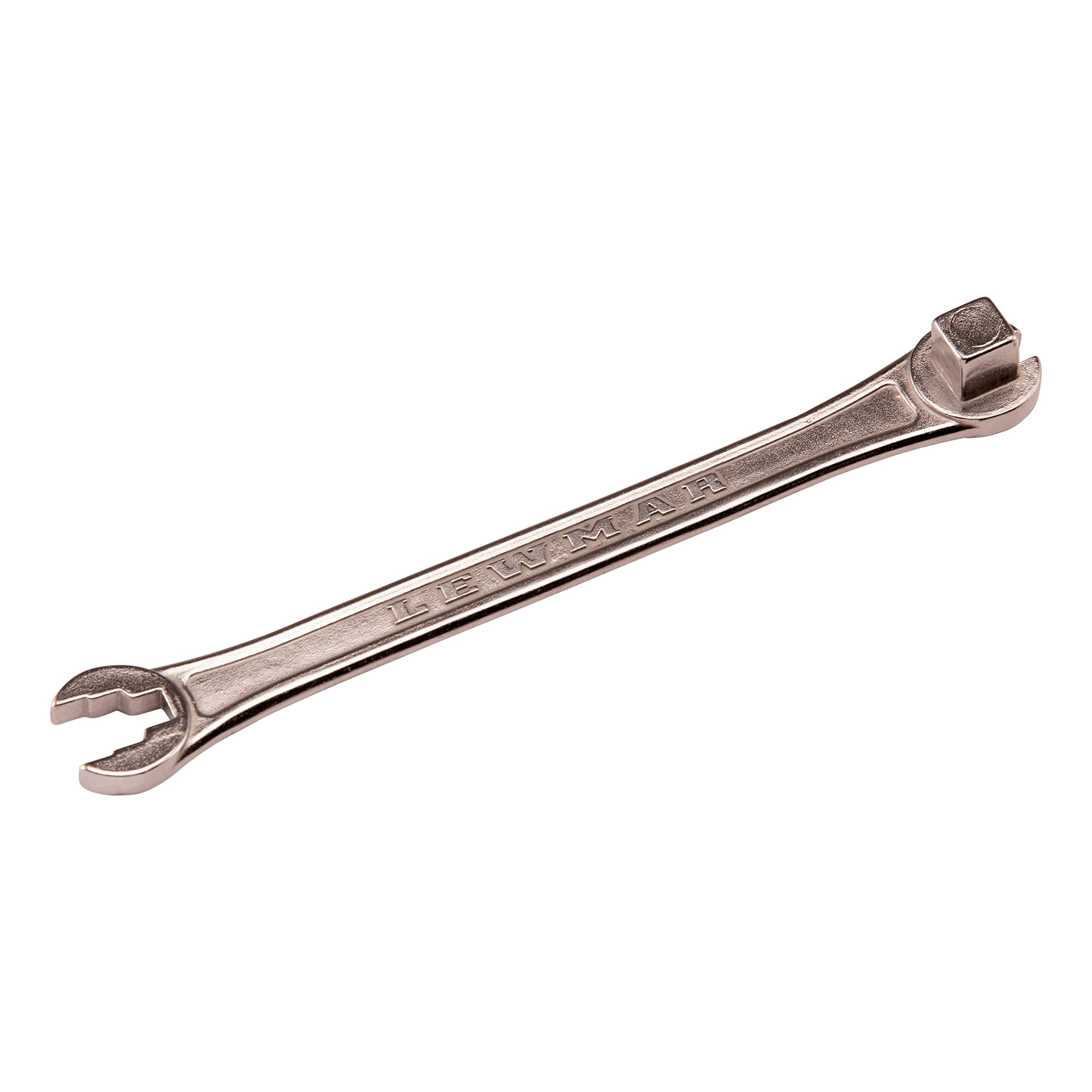 Lewmar clutch nut lever front view showing tool shape and fit for easy installation
