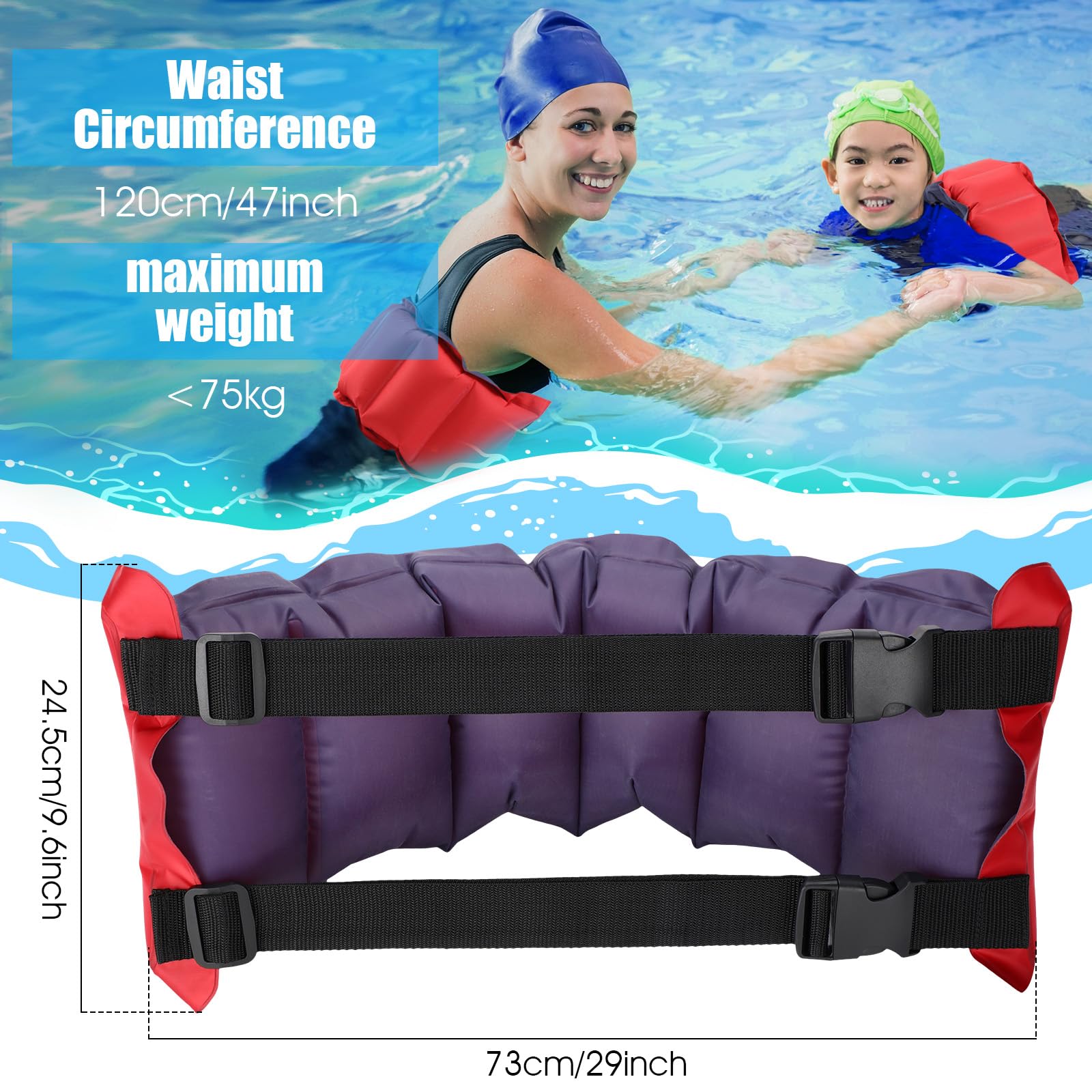 Lewtemi adjustable strap and buckle detail providing secure fit benefit