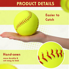 Lewtemi close-up of red stitching and synthetic leather demonstrating reliable grip