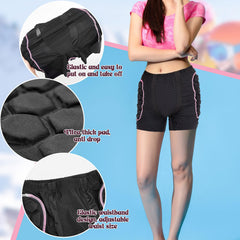Lewtemi knee pad detail with elastic seam, secure non-slip fit benefit