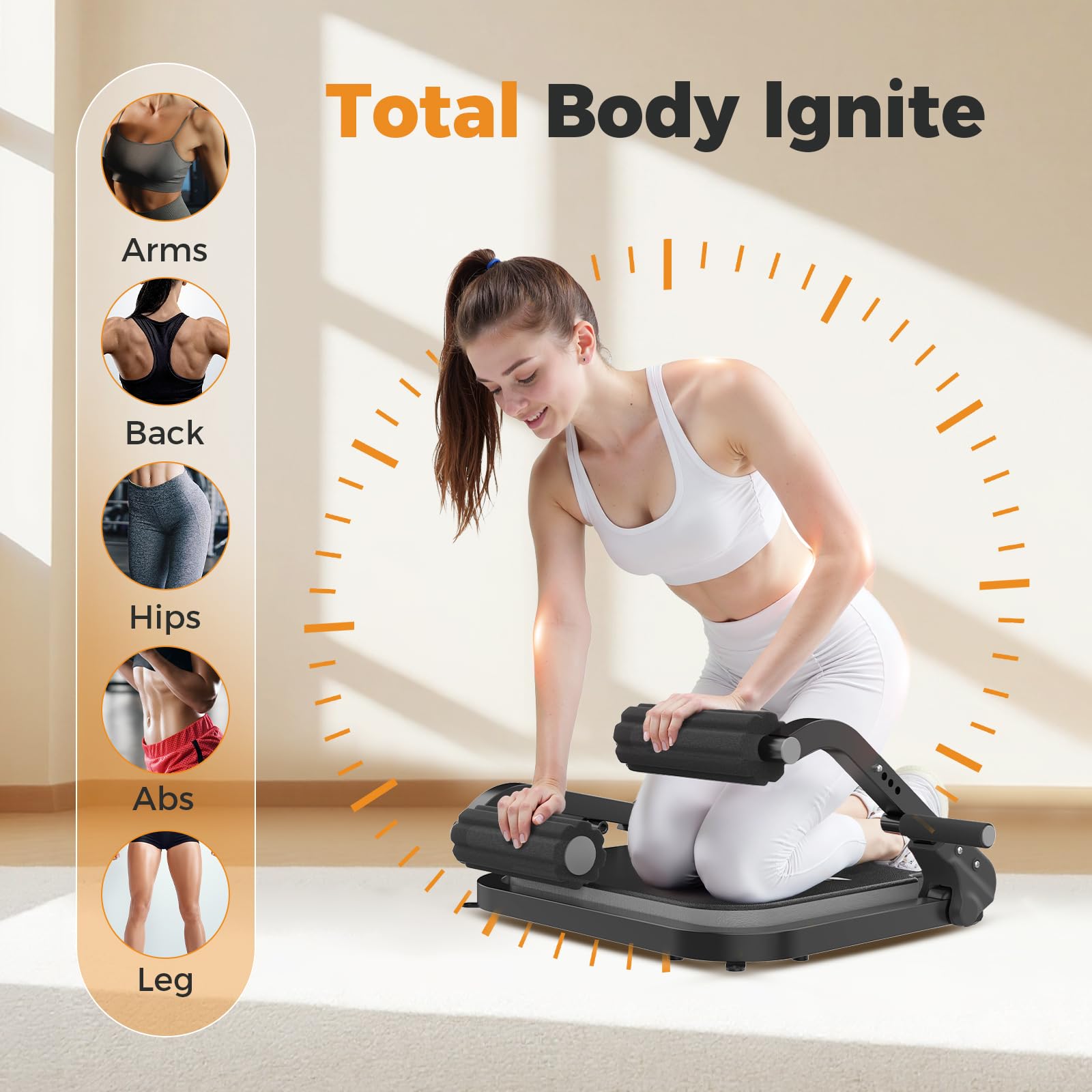 Leyeve ab machine label and features closeup highlighting weight capacity and safety info