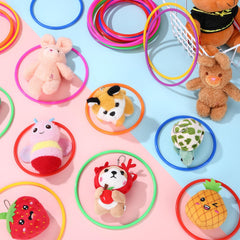 Leyndo cones and rings in backyard play setup encouraging active games