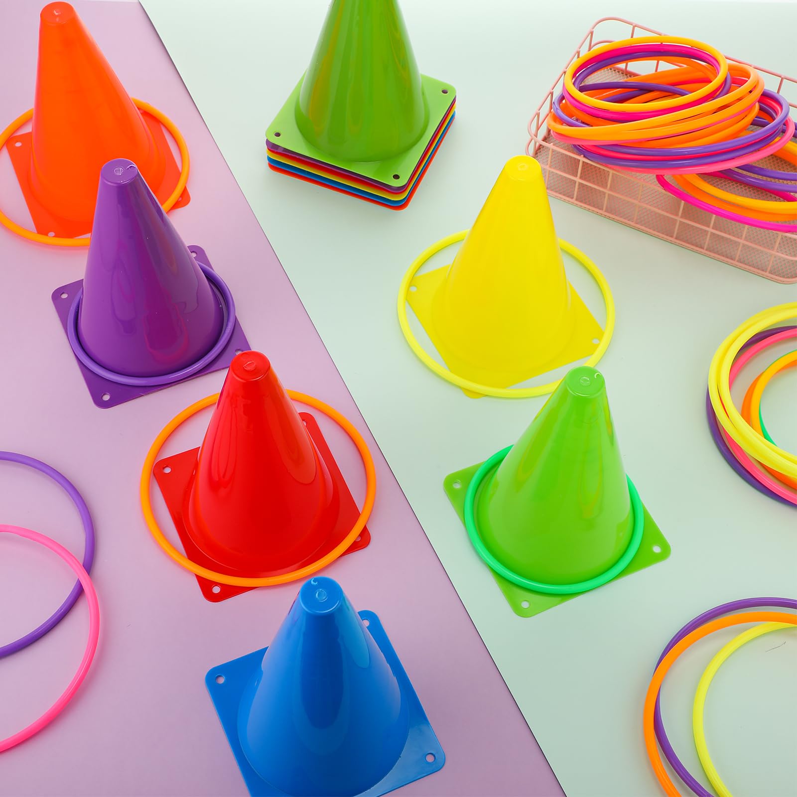 Leyndo rings displayed side-by-side showing two sizes for scalable challenge