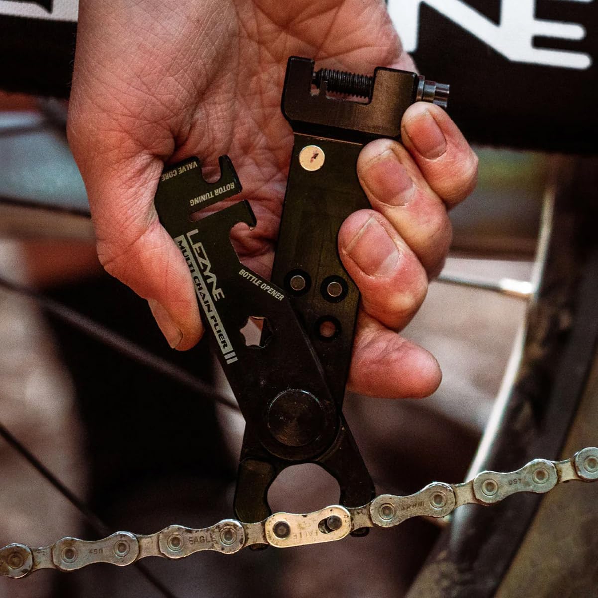 LEZYNE anodized surface detail highlighting corrosion resistance and durability benefit