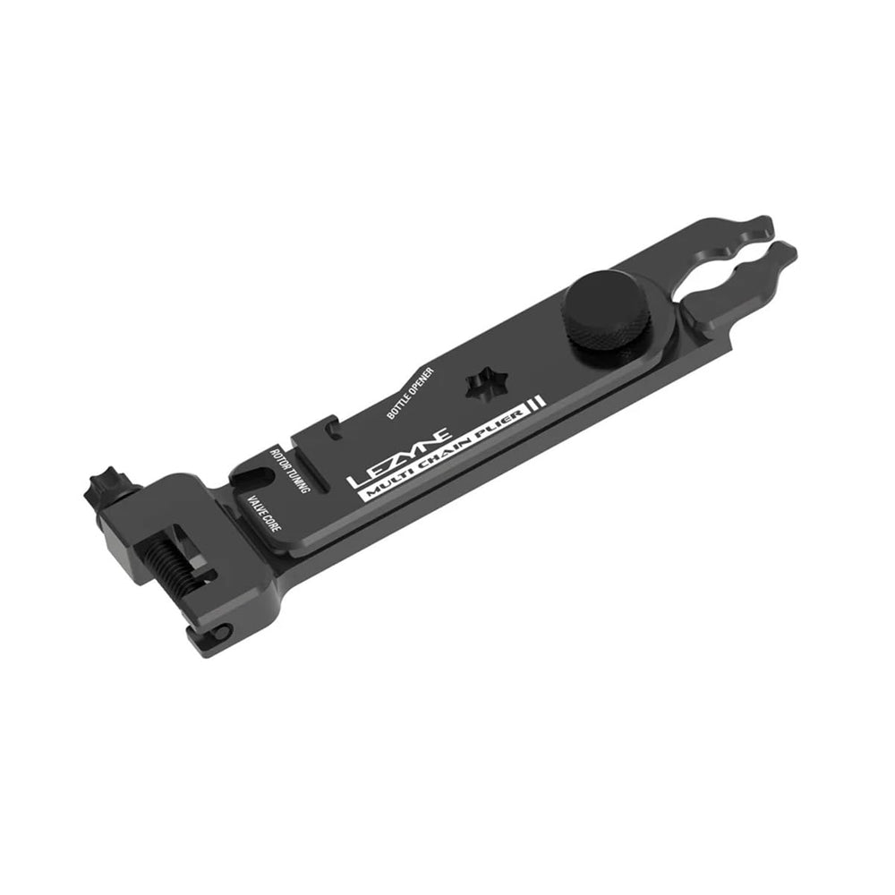 LEZYNE front view of multi-chain pliers showing compact design and quick-link pliers benefit