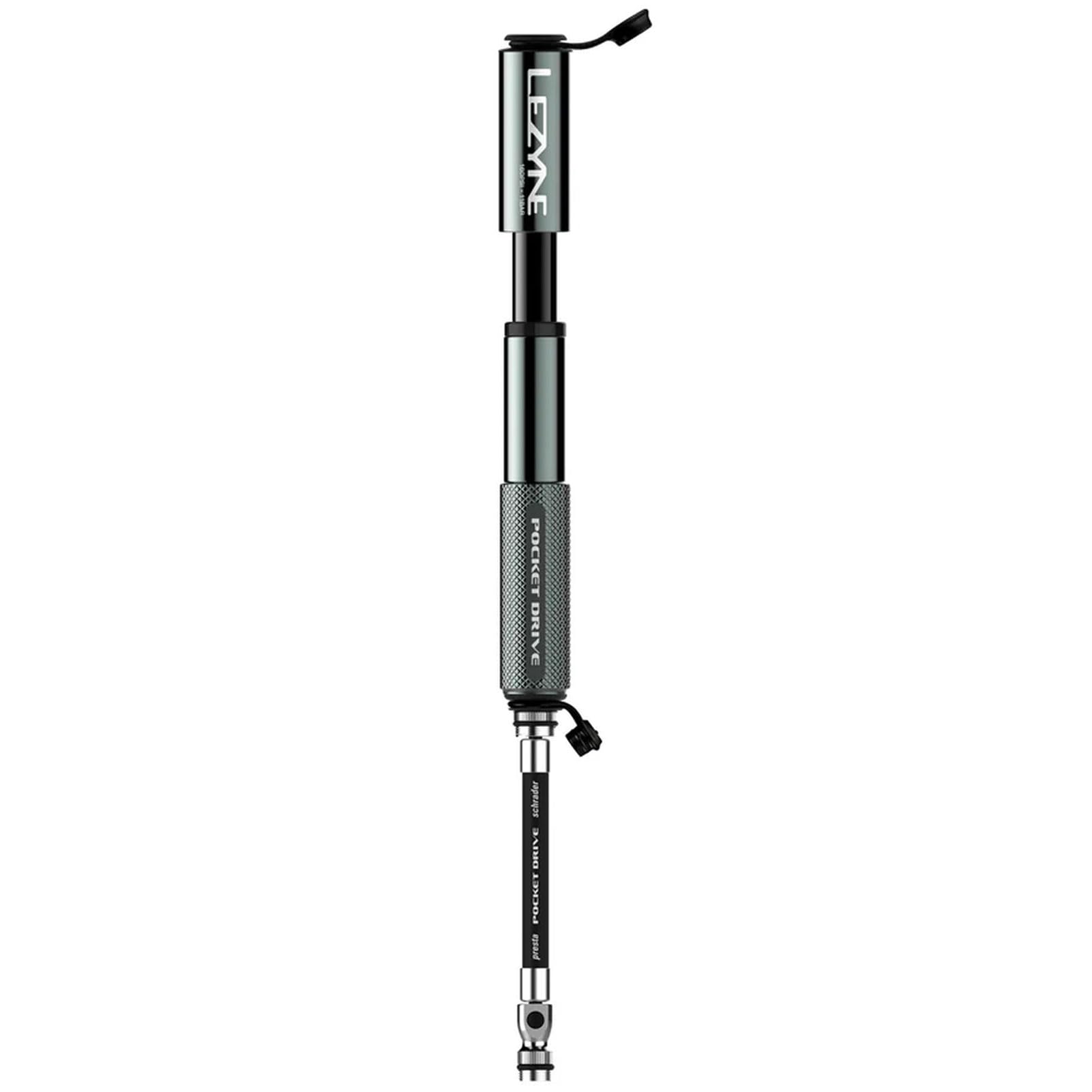 LEZYNE Pocket Drive HP knurled handle close-up providing secure grip and control