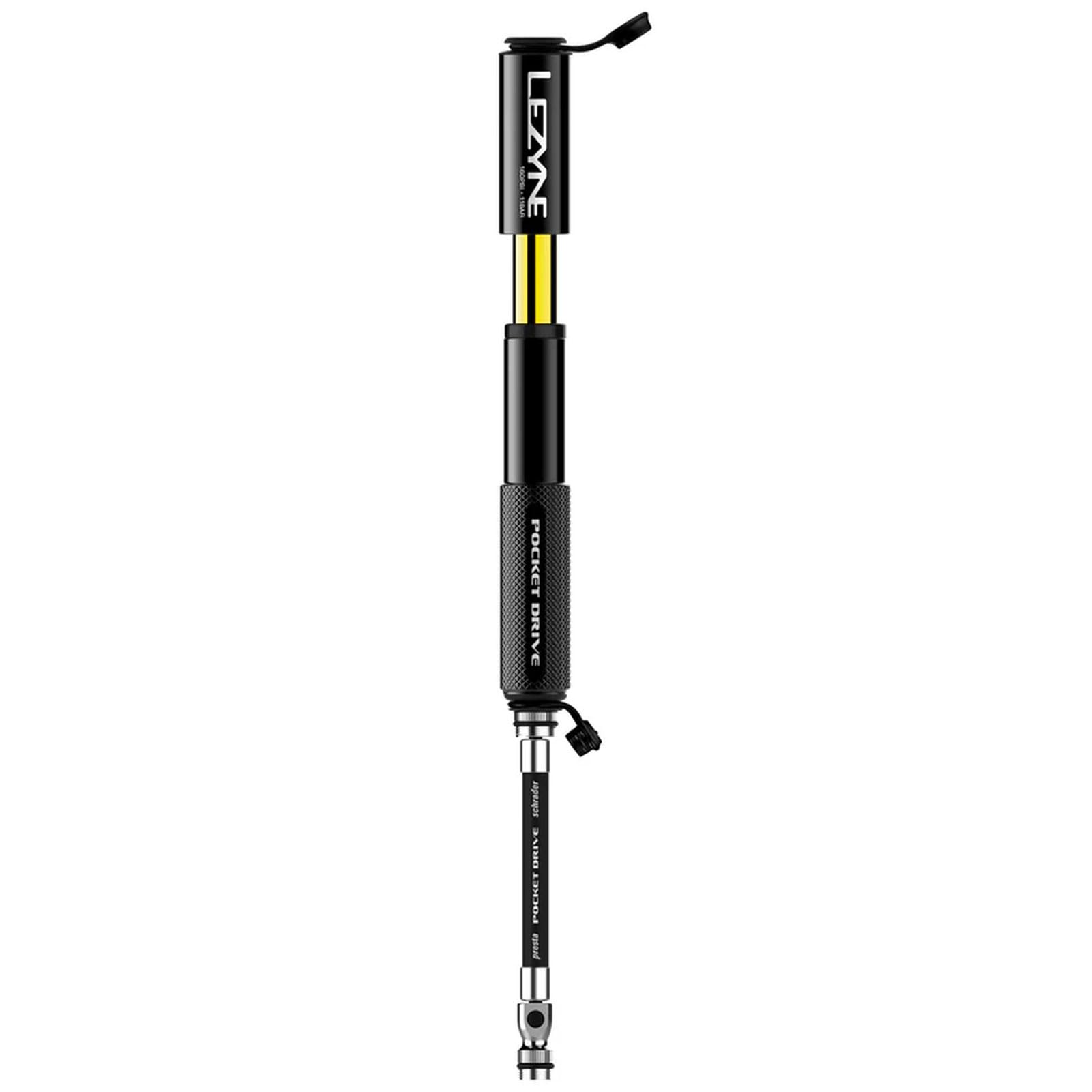 LEZYNE Pocket Drive HP knurled handle close-up offering secure grip and control