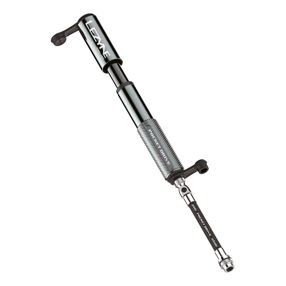LEZYNE Pocket Drive HP mounted on bike frame with Composite Matrix bracket for secure carry