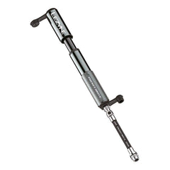 LEZYNE Pocket Drive HP mounted on bike frame with Composite Matrix bracket for secure carry